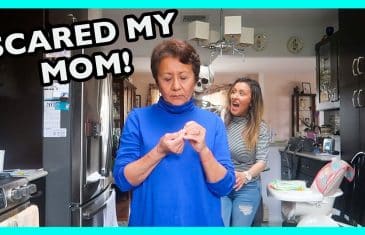 SCARED MY MOM!