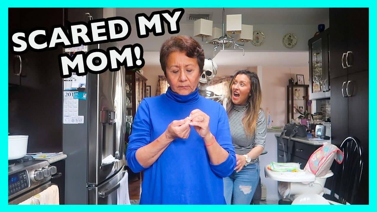SCARED MY MOM!