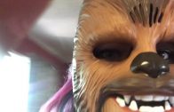 Scaring-My-Husband-and-Dogs-with-Chewbacca-Mask-attachment